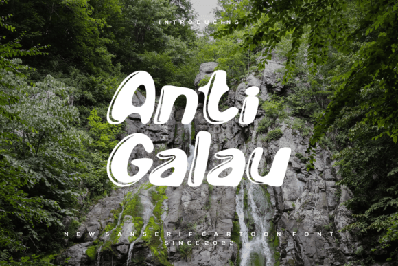 Antigalau Font for Elegant Business Branding