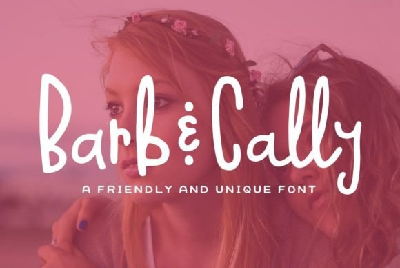 Barb and Cally: A Friendly Sans Serif Font for Social Campaigns