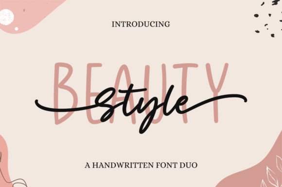 Beauty Style Font for Handmade Branding