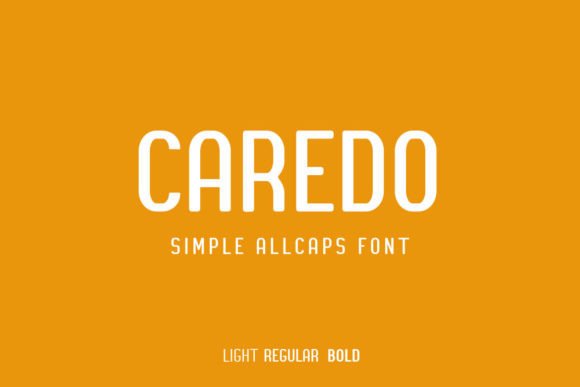Caredo Font Download: A Minimalist Sans Serif for Modern Design