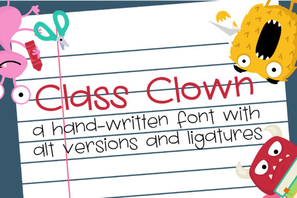 Class Clown Typeface for Bold Campaigns