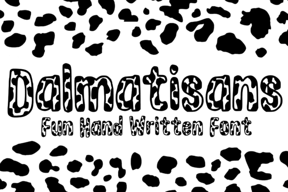 Dalmatisans: A Playful Handwritten Font for Editors