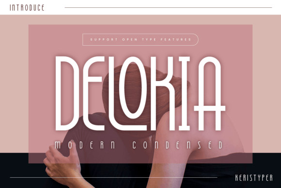 Delokia: A Condensed Sans Serif Font for Makers