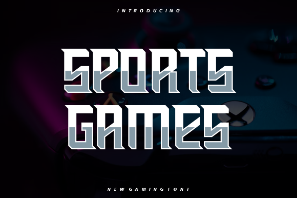 Esports Games Font for Bold Business Branding