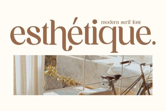 Esthetique Font for Elegant Branding