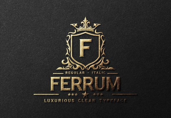 Ferrum: The Minimalist Slab Serif Font for Crafters