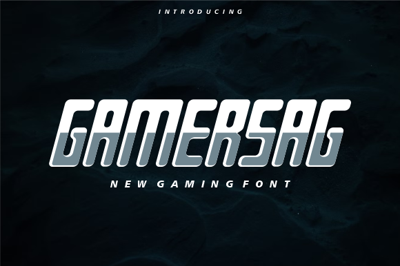 Gamersag Font for Modern Brand Identity