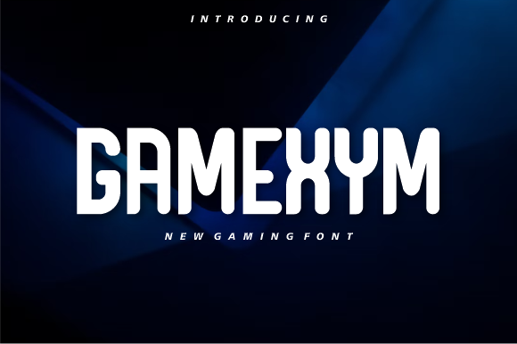 Gamexym: A Modern Sans Serif Typeface for Digital Design