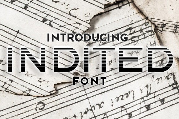 Indited: A Modern Sans Serif Font for Editorial Design