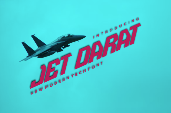 Jet Darat: The Future-Ready Sans Serif Typeface
