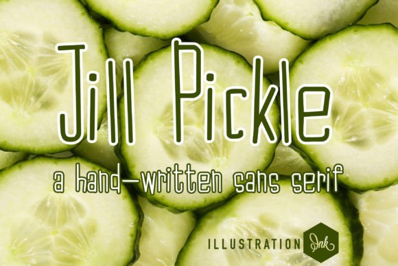 Jill Pickle Font for Small Business Branding