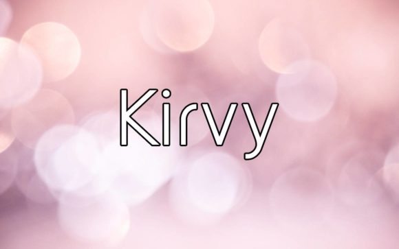 Kirvy Font: A Flowing Typeface for Modern Web Design
