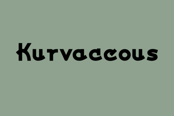 Kurvaceous Font: Bold Rounded Type for Brands