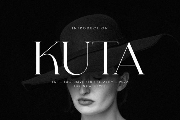 Kuta: A Modern Serif Typeface for Makers