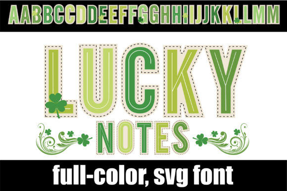Lucky Notes: A Color Font for Web Design