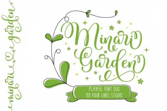 Minari Garden Duo: A Typeface for Editorial Charm