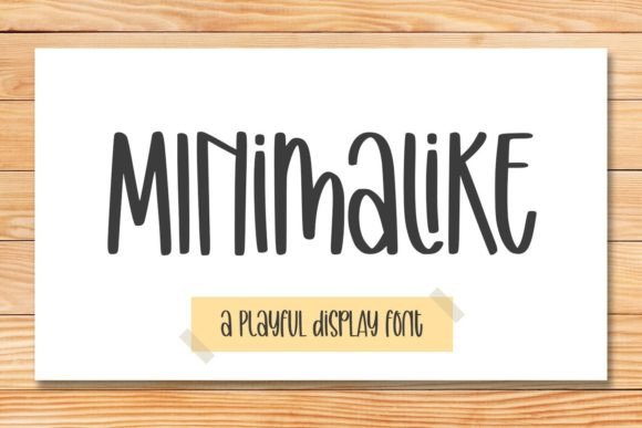 Minimalike: A Playful Sans Serif Font for Bold Campaigns