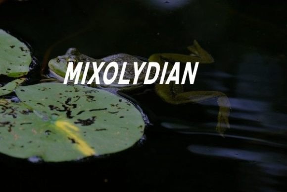 Mixolydian: A Bold American Display Typeface