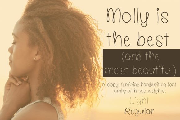 Molly is the Best Handwriting Font for Branding