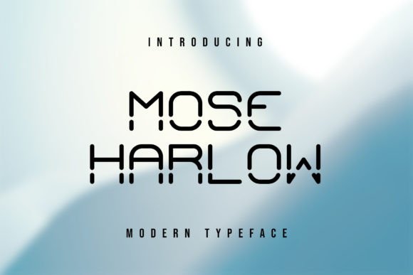 Mose Harlow: A Modern Typeface for Sharp Branding