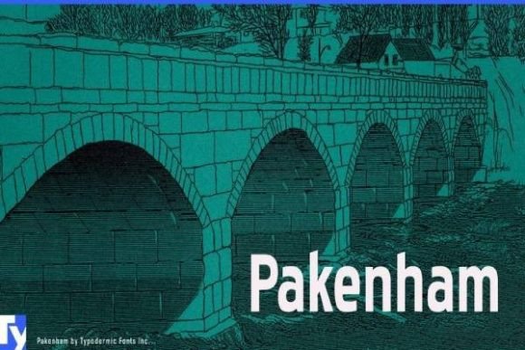 Pakenham Typeface for Authentic Branding
