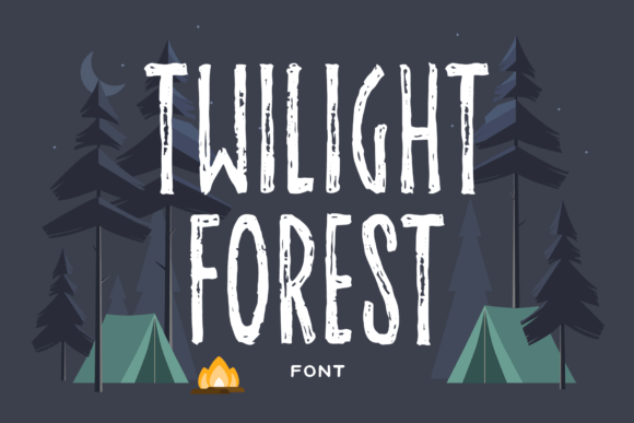 Twilight Forest: A Bold Sans Serif for Modern Design